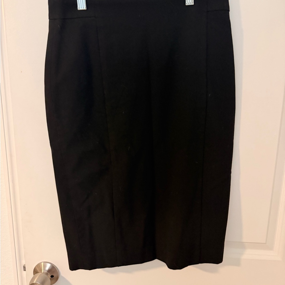 Ann Taylor Classic Black Pencil Skirt